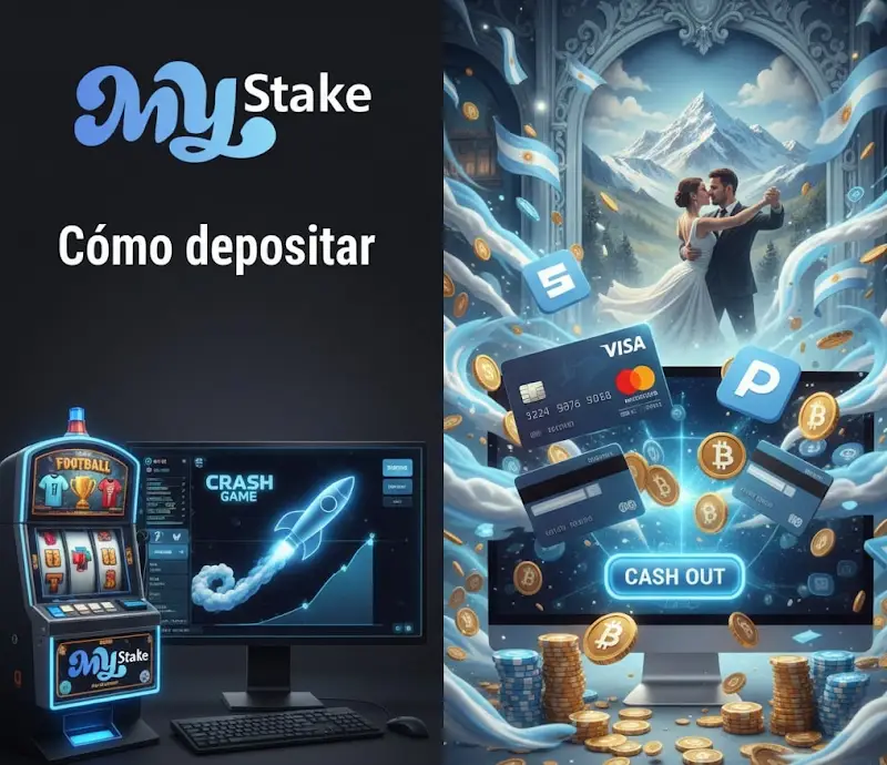 Depósitos y retiros en Mystake Casino